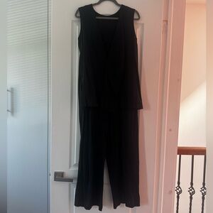 COS Elegant dark blue Women's Jumpsuit